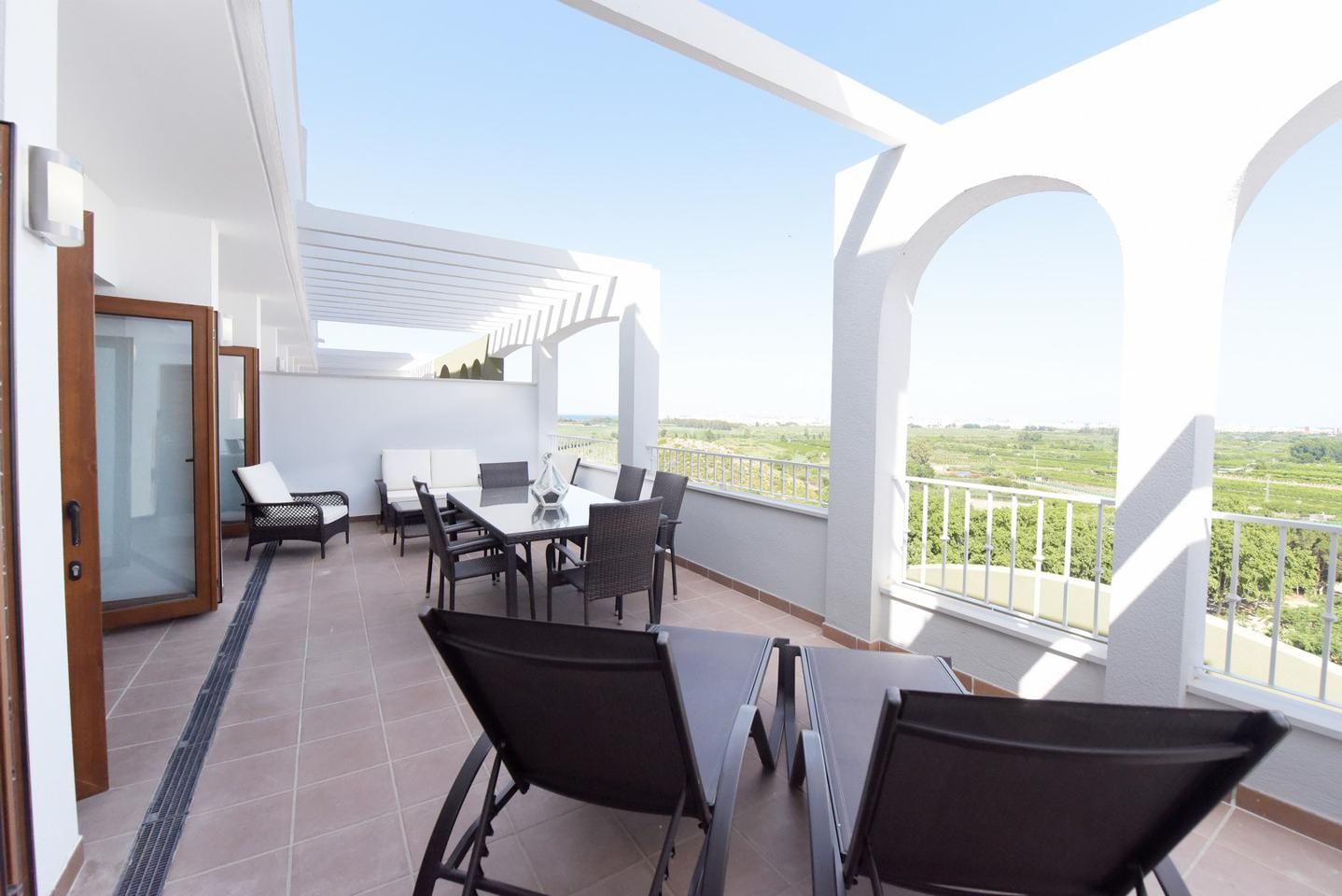 Terrassa de Apartament en venda en Xeresa amb Terrassa, Traster i Piscina comunitària