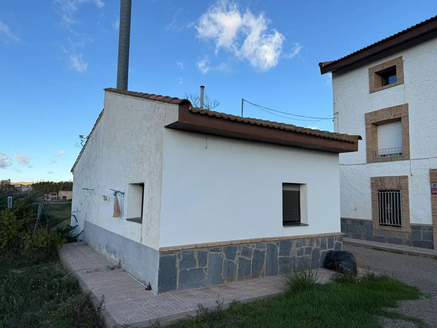 Vista exterior de Terreno en venta en Épila