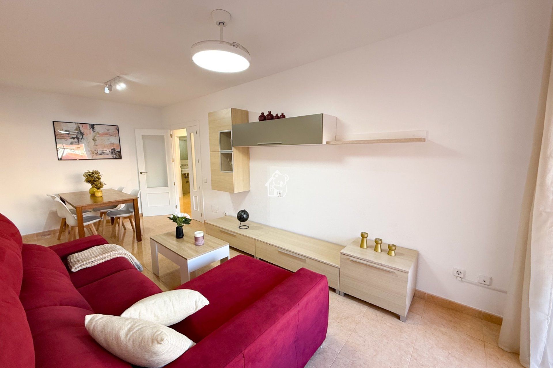 Sala d'estar de Apartament de lloguer en Almoradí amb Aire condicionat, Terrassa i Traster