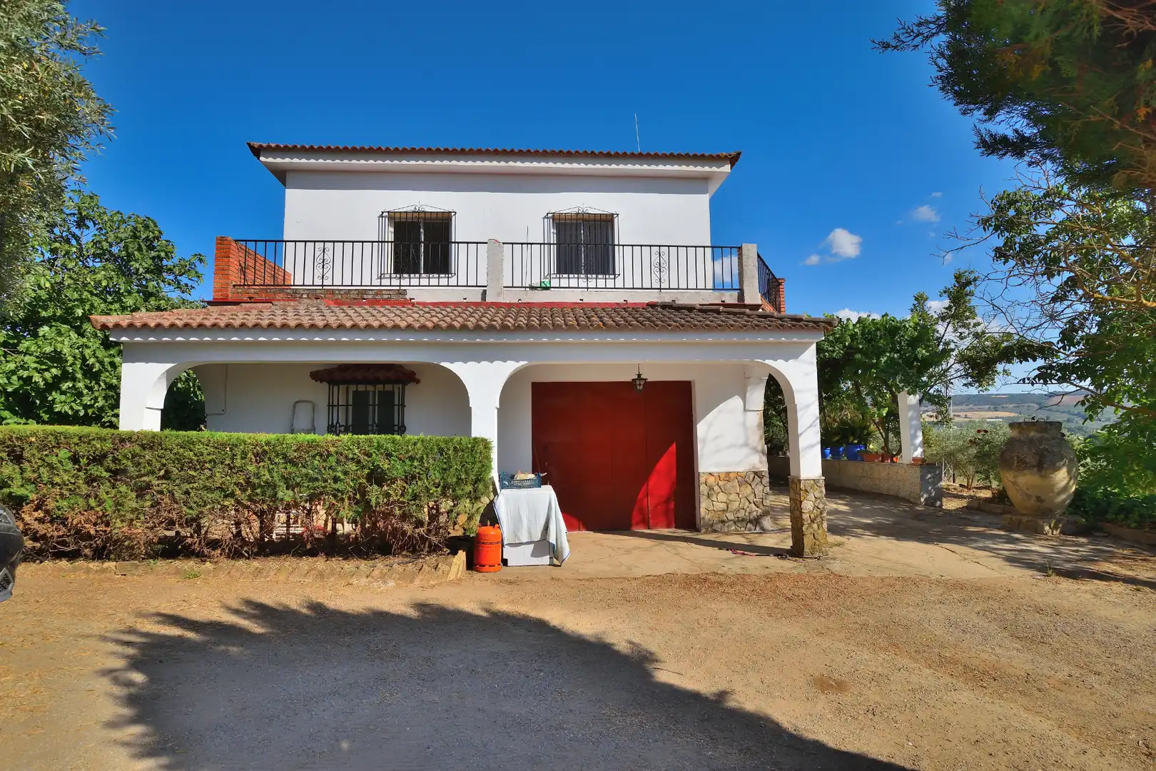 Vista exterior de Finca rústica en venta en Setenil de las Bodegas con Jardín privado, Terraza y Trastero
