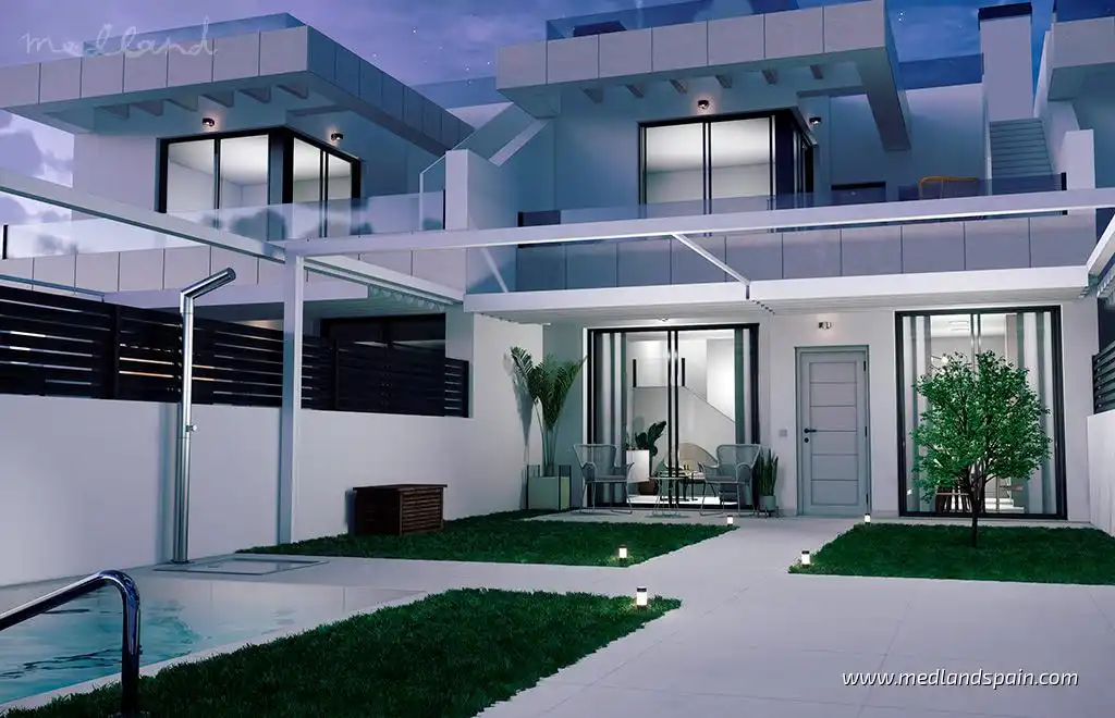 Terraza de Casa adosada en venta en Rojales con Jardín privado y Terraza