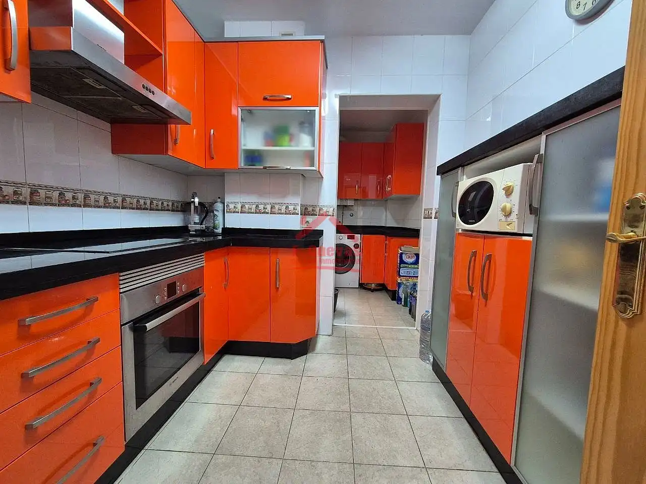 Cocina de Apartamento en venta en Vélez-Málaga con Aire acondicionado, Calefacción y Jardín privado