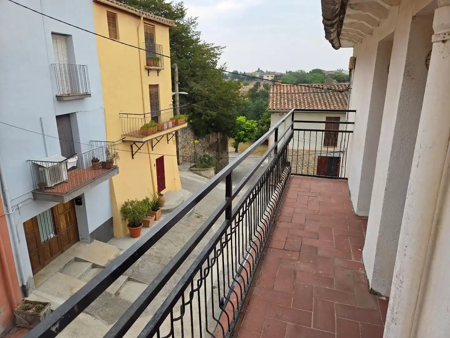 Terrassa de Finca rústica en venda en Tortellà amb Balcó