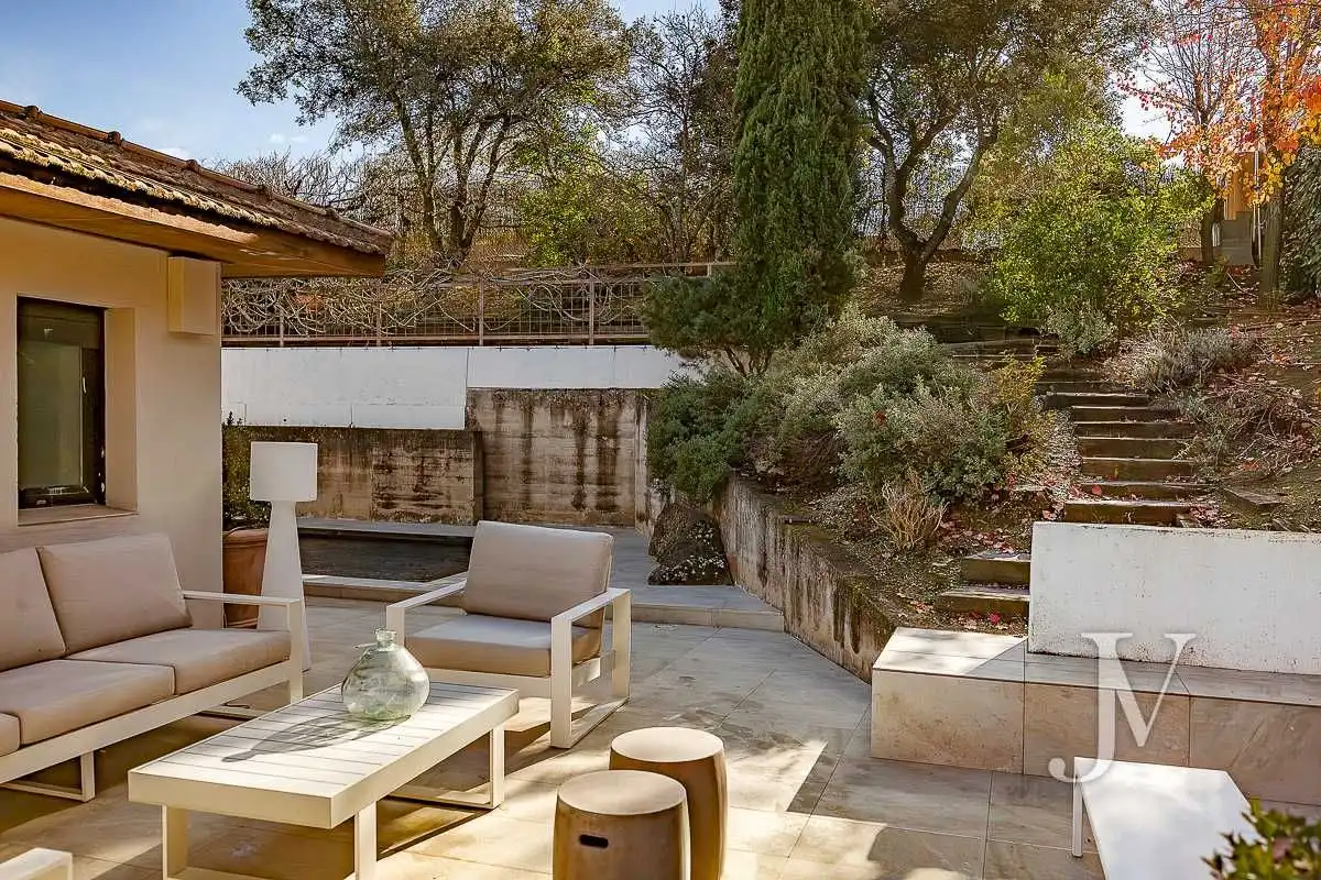 Terraza de Casa o chalet en venta en Ciudalcampo con Aire acondicionado, Calefacción y Jardín privado