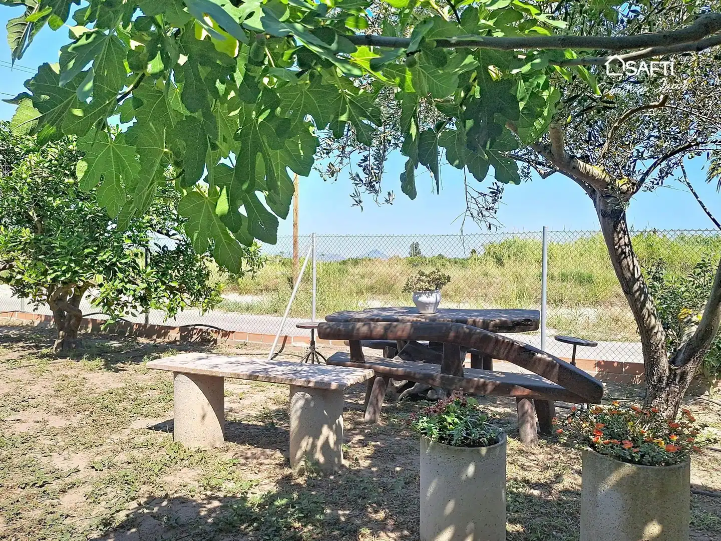 Terraza de Finca rústica en venta en Oliva con Calefacción, Terraza y Piscina