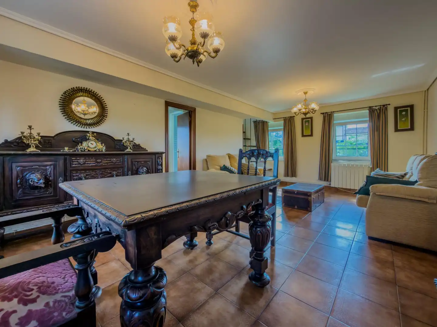 Comedor de Casa o chalet de alquiler en Camargo con Calefacción, Jardín privado y Terraza