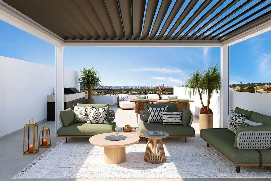 Terrassa de Apartament en venda en L'Alfàs del Pi amb Aire condicionat, Calefacció i Terrassa