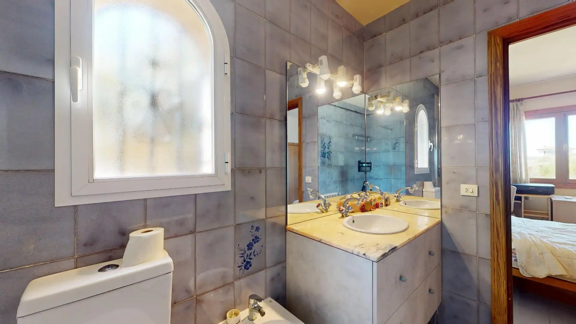 Baño de Casa o chalet en venta en  Palma de Mallorca con Aire acondicionado, Calefacción y Jardín privado