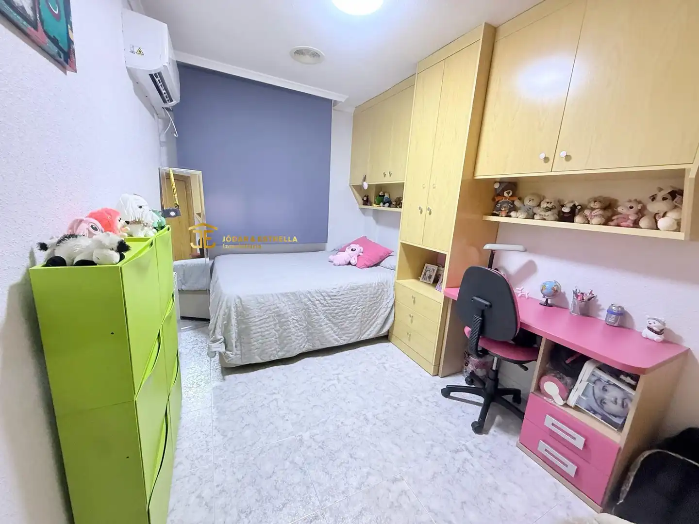 Bedroom of Flat for sale in Lorca  with Air Conditioner, Heating and Storage room
