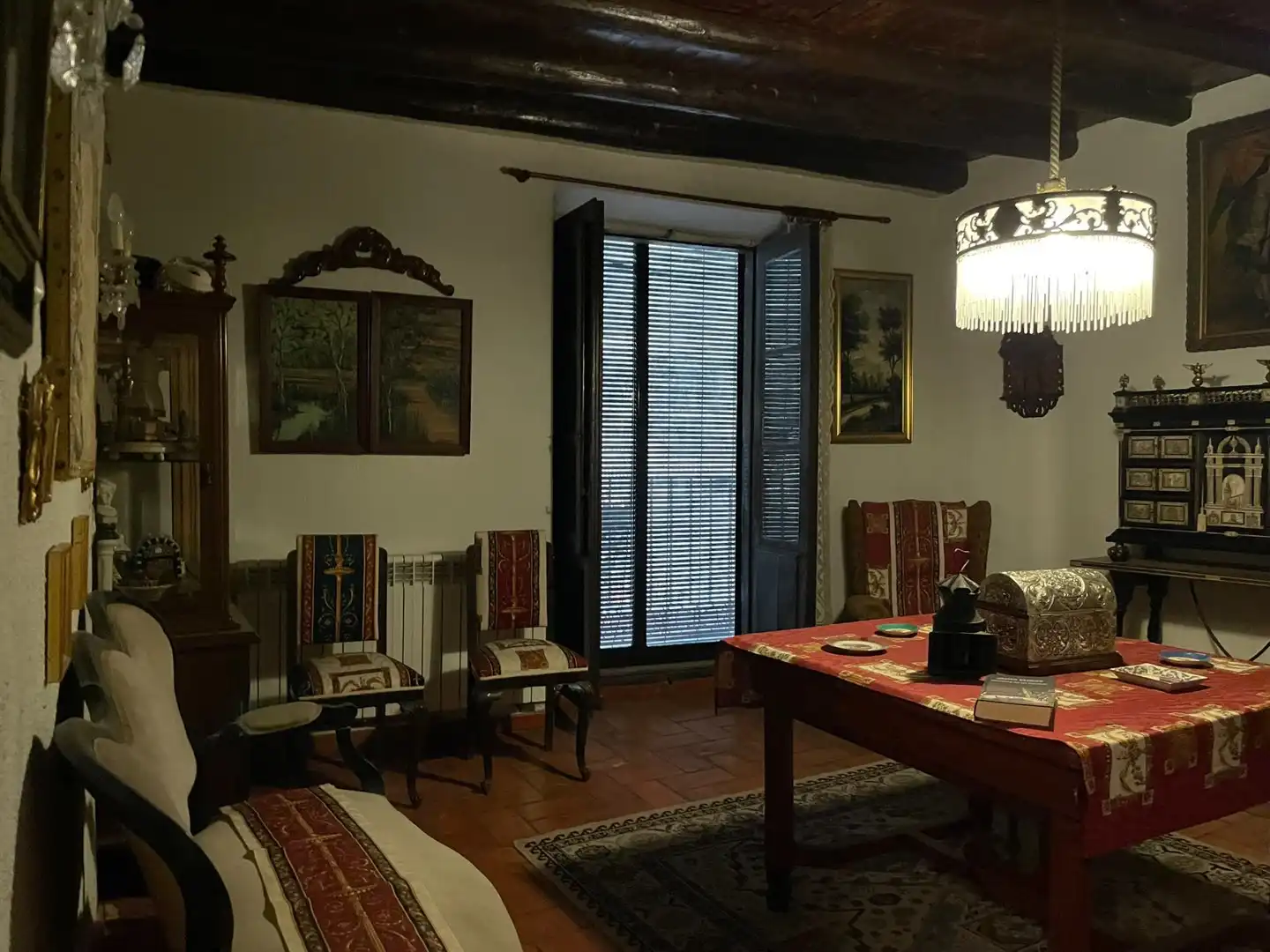 Comedor de Casa adosada en venta en Uncastillo con Terraza, Trastero y Amueblado