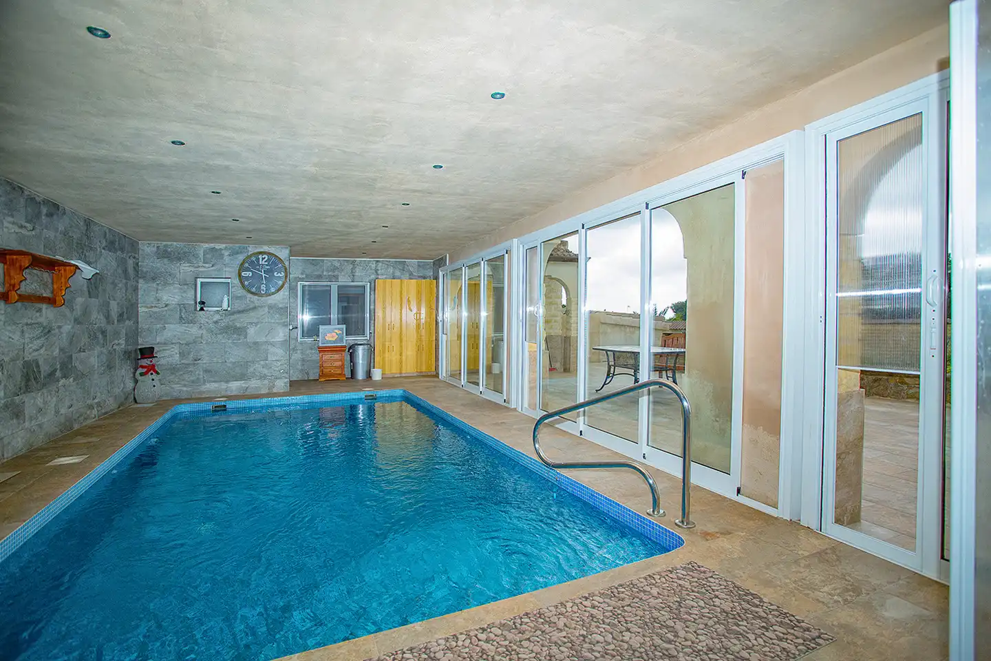 Piscina de Finca rústica en venta en Aspe con Aire acondicionado, Calefacción y Jardín privado