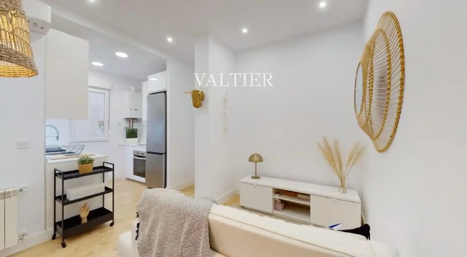 Bedroom of Flat for rent in Madrid  with Furnished