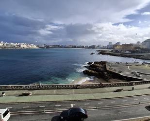 Exterior view of Flat to rent in A Coruña Capital 