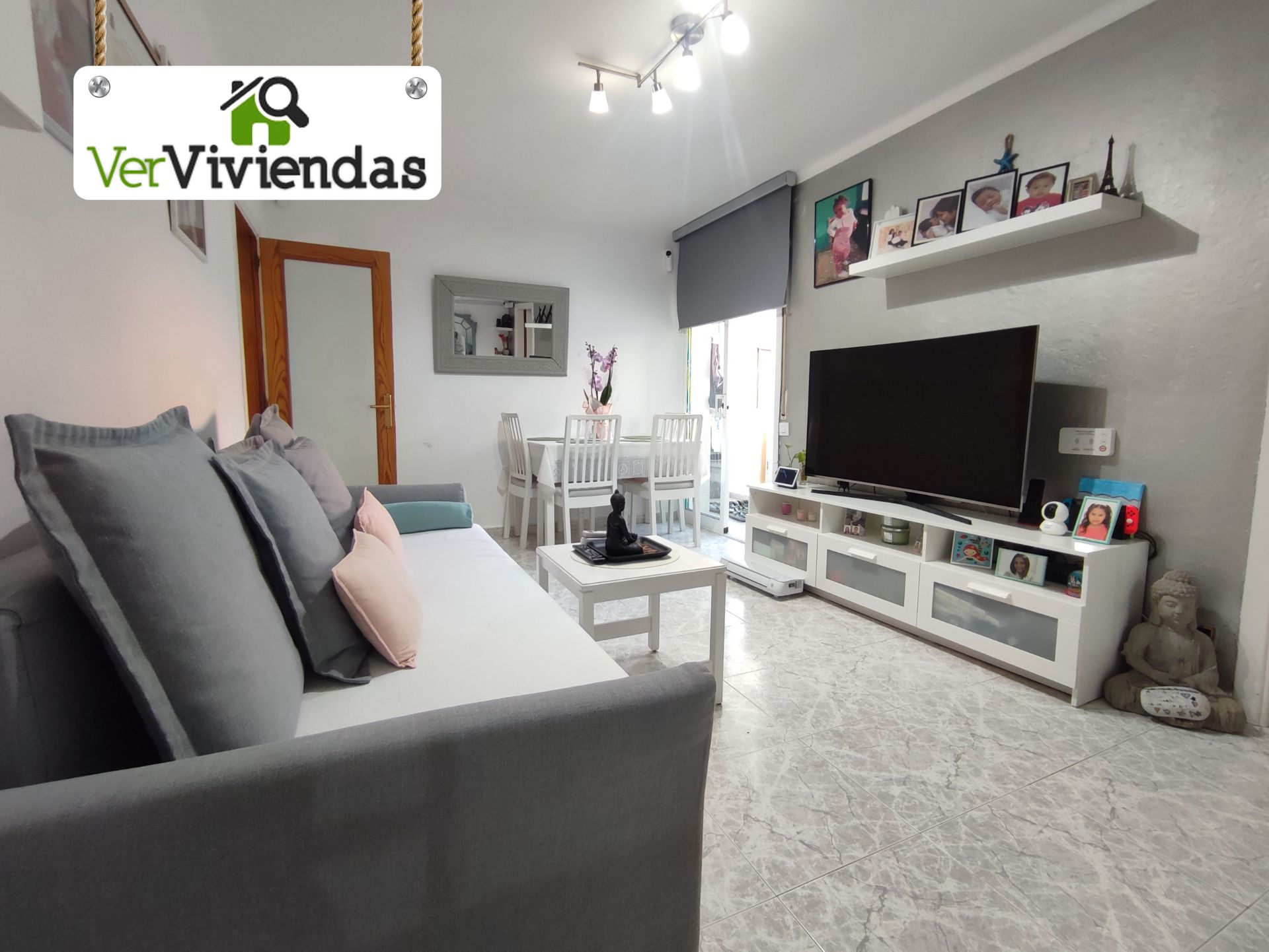 Sala d'estar de Àtic en venda en  Barcelona Capital amb Aire condicionat, Forn i Balcó