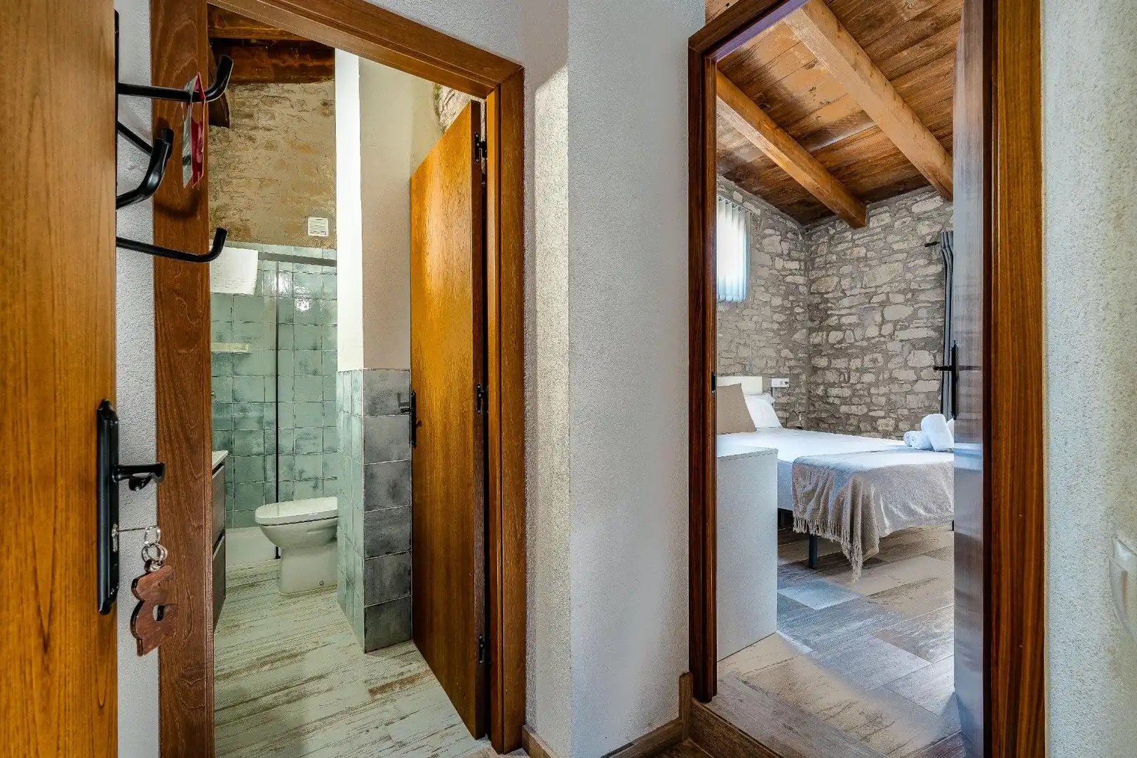 Baño de Casa o chalet en venta en Ribera d'Ondara con Aire acondicionado, Calefacción y Terraza
