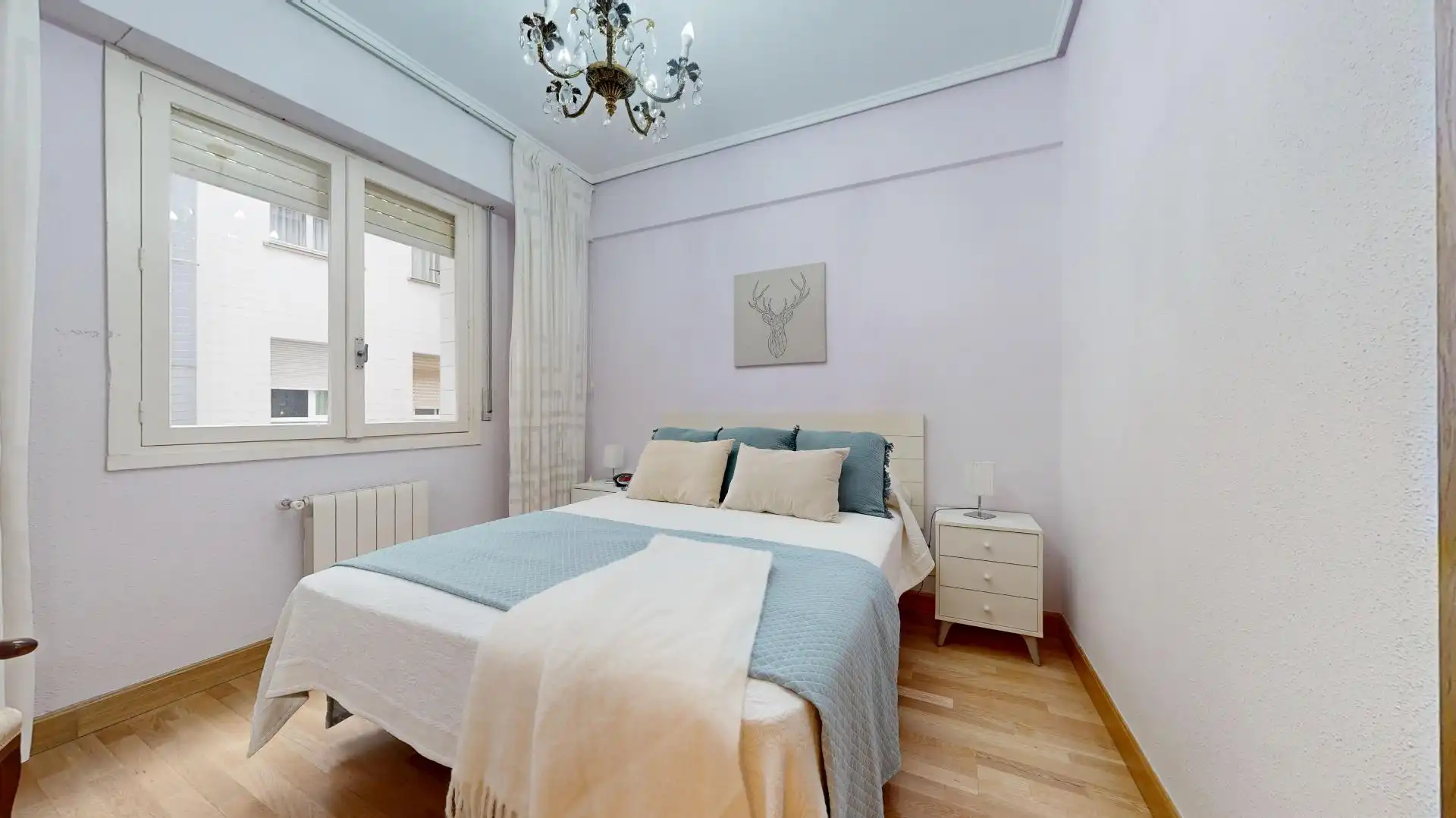 Bedroom of Flat for sale in Bilbao   with Heating and Balcony
