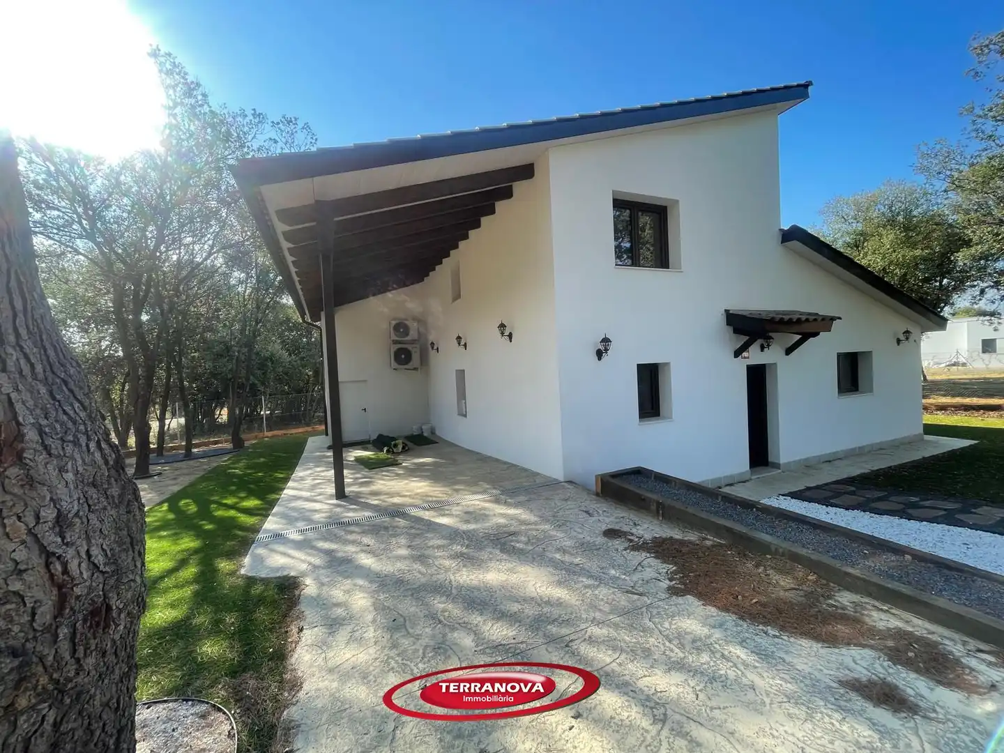 Exterior view of Houses for sale in L'Ametlla del Vallès  with Air Conditioner, Heating and Terrace