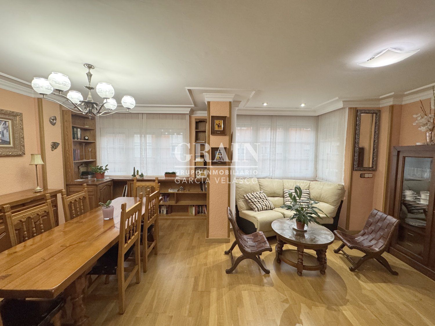 Sala de estar de Piso en venta en  Albacete Capital con Aire acondicionado, Calefacción y Trastero