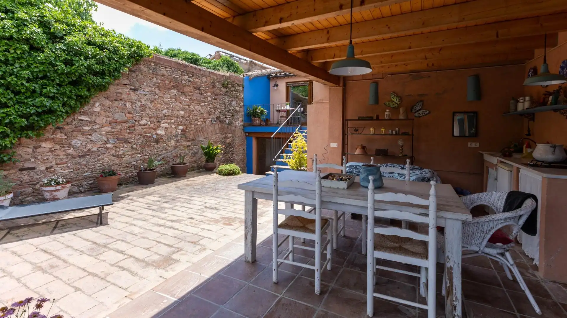 Terraza de Finca rústica en venta en El Bruc con Calefacción y Terraza