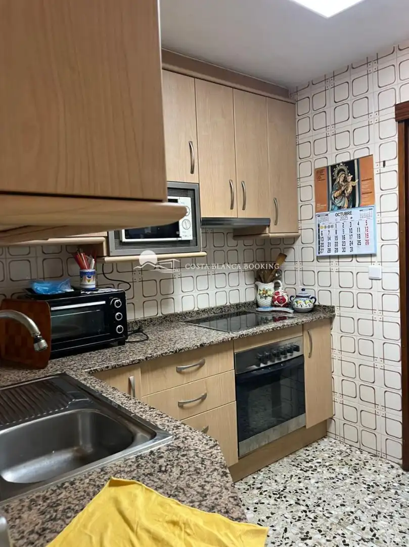Cocina de Apartamento en venta en Villajoyosa / La Vila Joiosa con Calefacción y Terraza