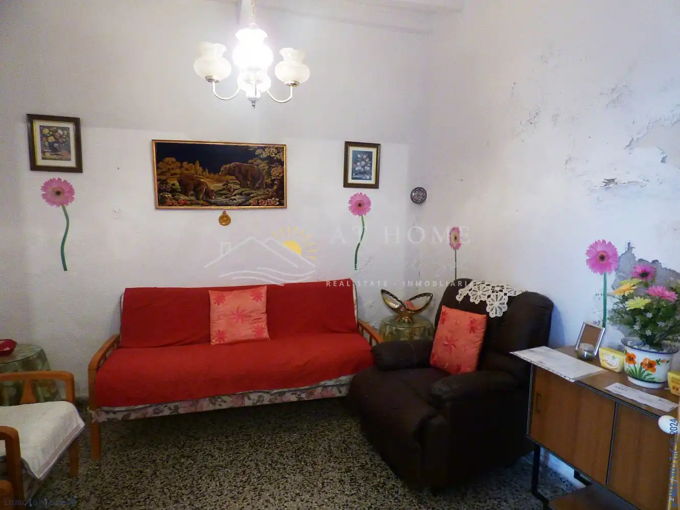 Sala de estar de Casa o chalet en venta en Nerja con Terraza