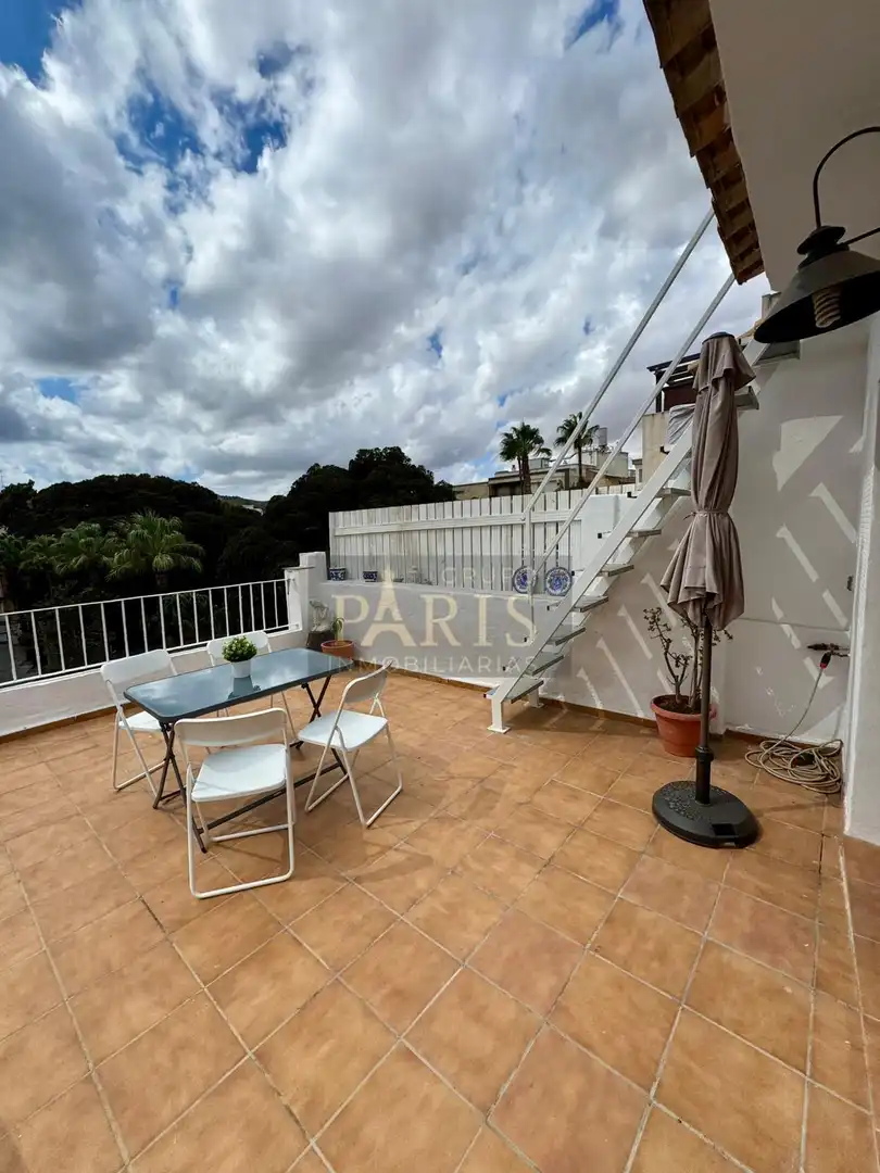Terrasse von Dachboden zur Miete in Cartagena