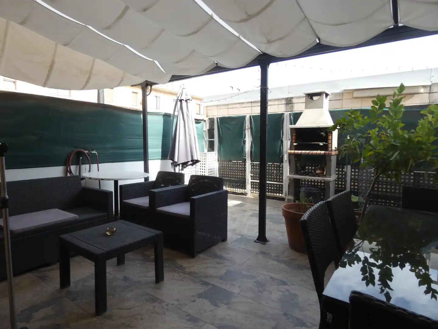 Terraza de Casa adosada en venta en La Joyosa con Aire acondicionado, Jardín privado y Terraza