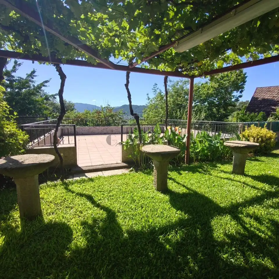 Terraza de Finca rústica en venta en Mondariz con Calefacción, Jardín privado y Terraza