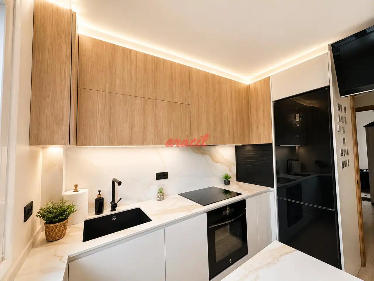 Cocina de Piso en venta en Ourense Capital  con Aire acondicionado, Calefacción y Trastero