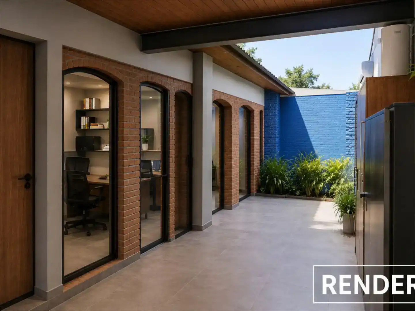 Vista exterior de Piso en venta en Albons con Aire acondicionado y Balcón