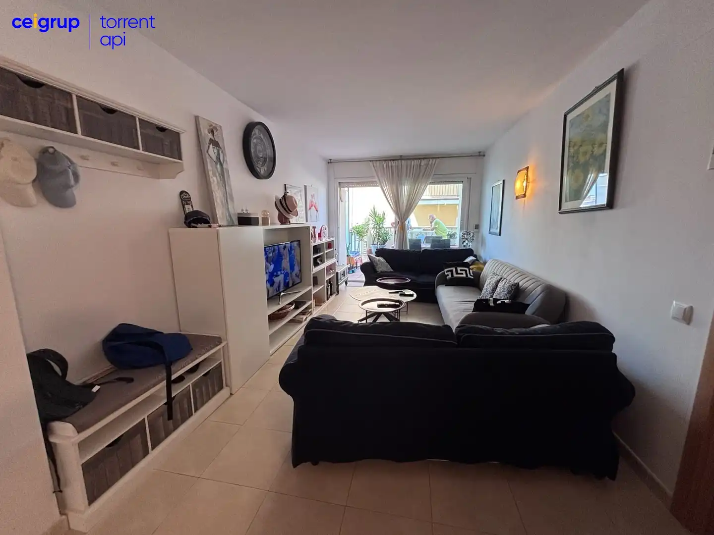 Sala de estar de Piso en venta en L'Escala con Aire acondicionado, Calefacción y Terraza