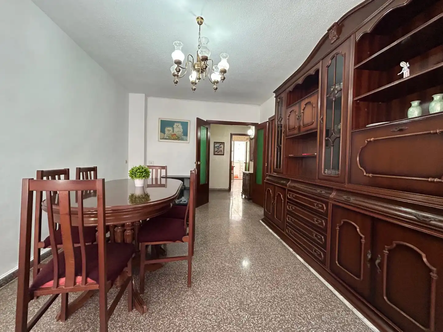 Dining room of Flat for rent in Abarán  with Furnished, Balcony and Pets allowed