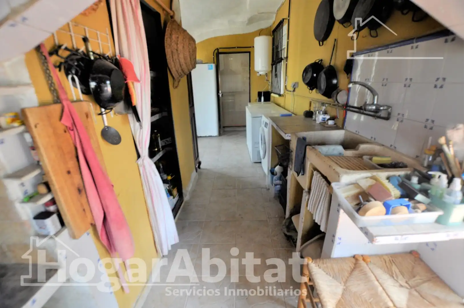 Cocina de Casa o chalet en venta en Chiva con Aire acondicionado, Calefacción y Jardín privado