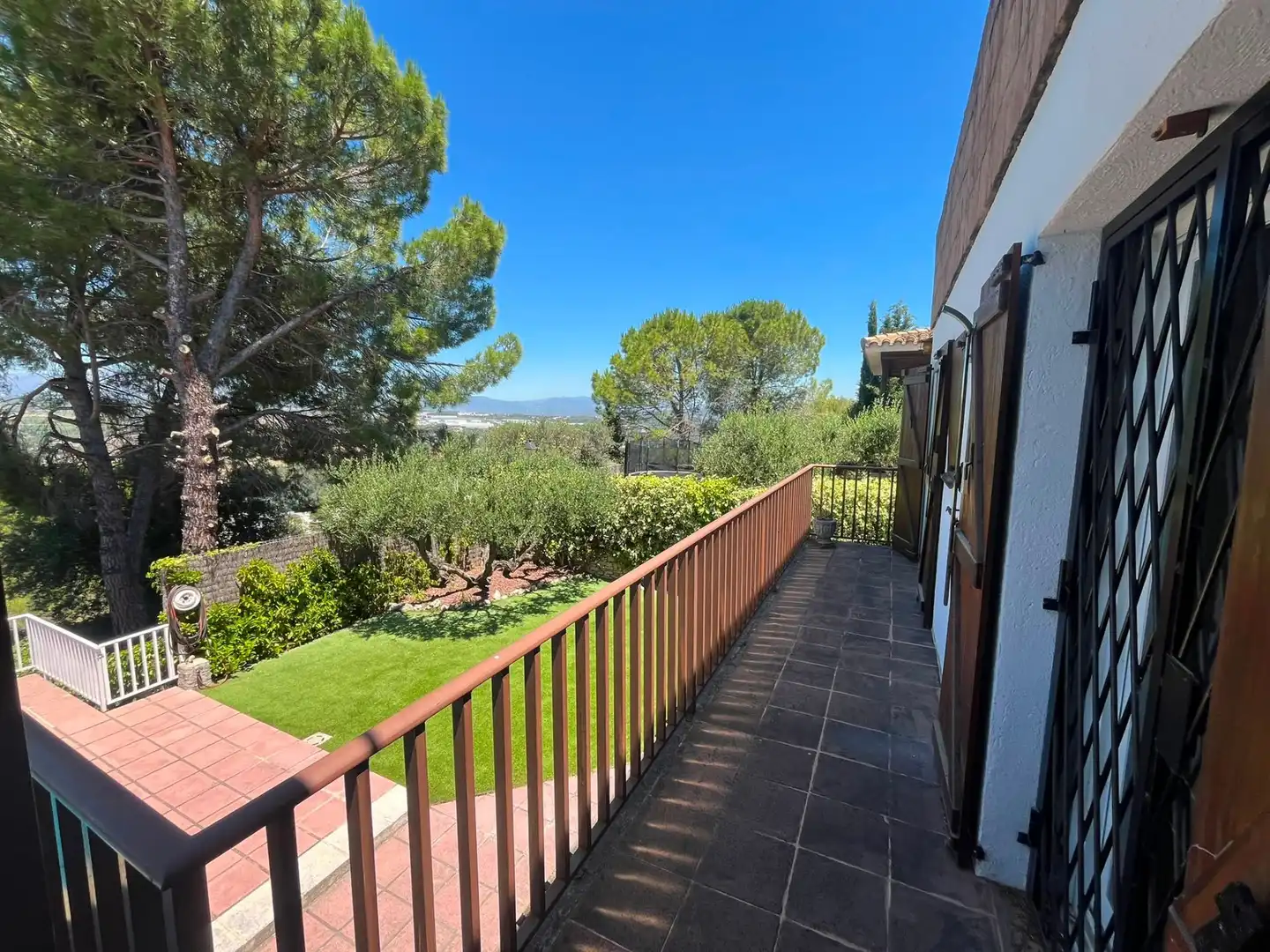 Terrassa de Casa o xalet de lloguer en Gelida amb Jardí privat, Traster i Piscina