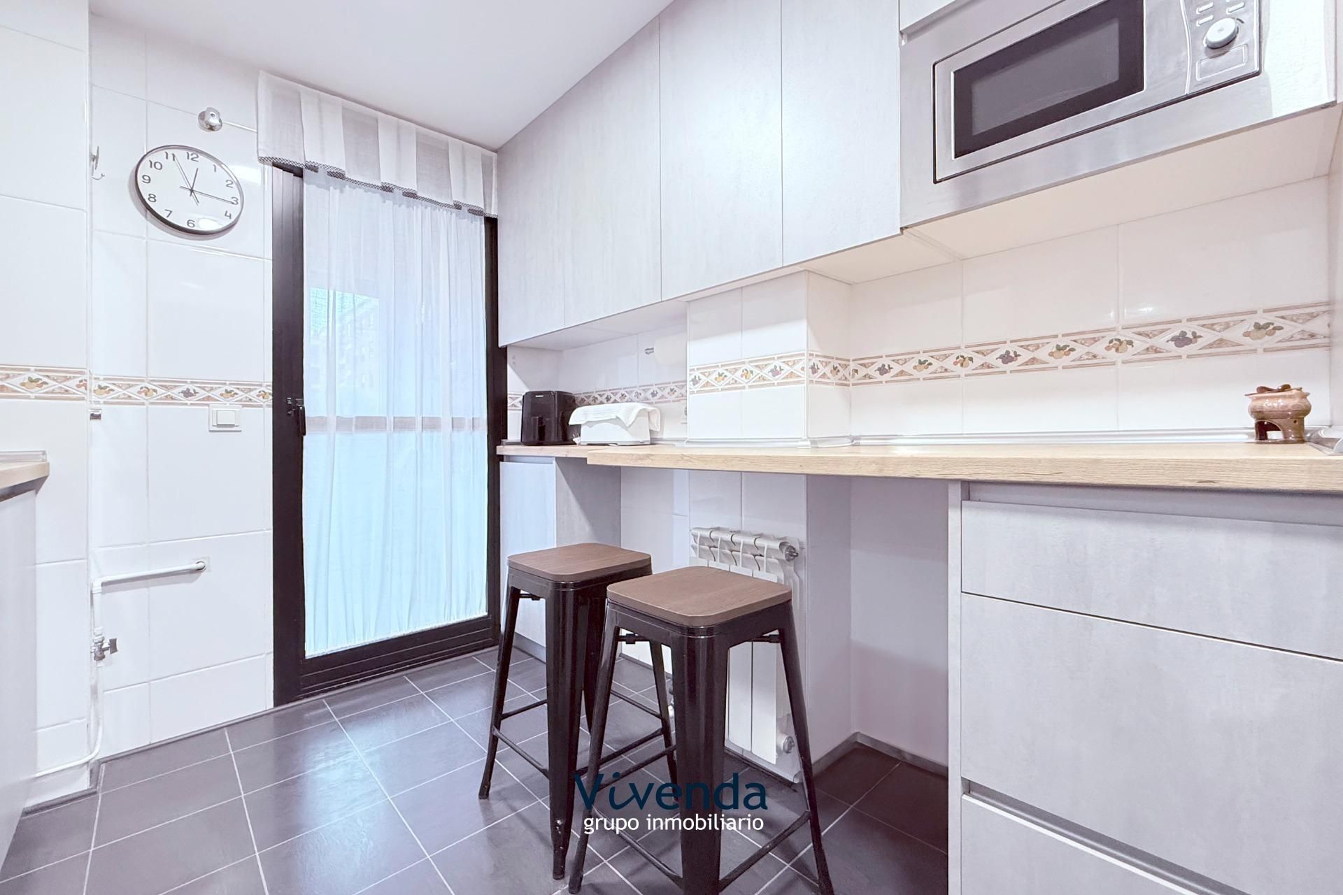 Kitchen of Flat for sale in Fuenlabrada  with Air Conditioner, Heating and Private garden