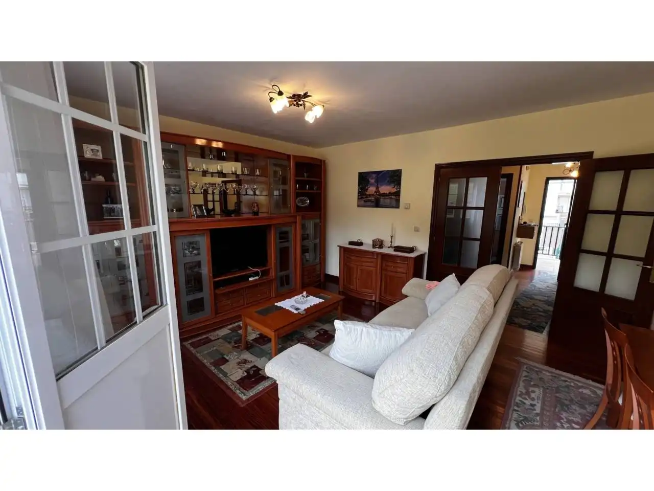 Living room of Detached homes for sale in Espinosa de los Monteros  with Heating, Private garden and Terrace
