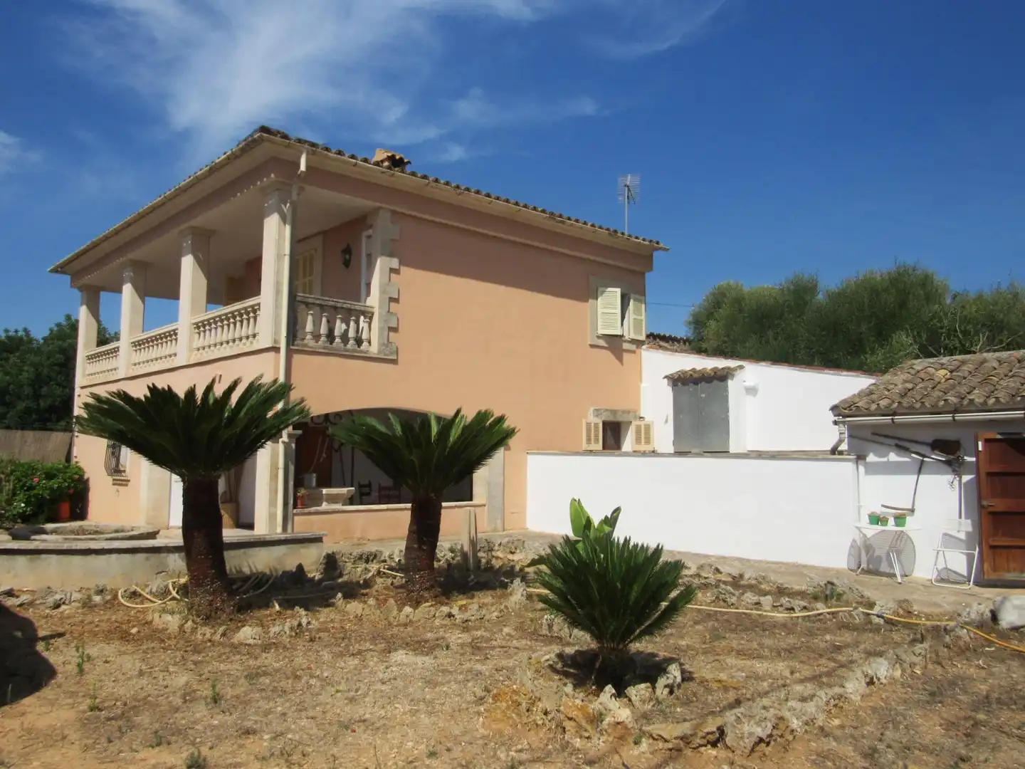 Vista exterior de Casa o chalet en venta en Inca con Aire acondicionado, Jardín privado y Terraza