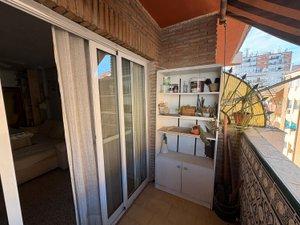 Balcony of Flat for sale in San Juan de Aznalfarache  with Air Conditioner and Balcony