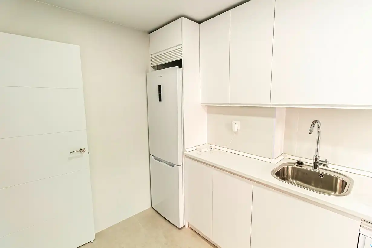 Kitchen of Flat for sale in Madrid  with Air Conditioner, Heating and Terrace