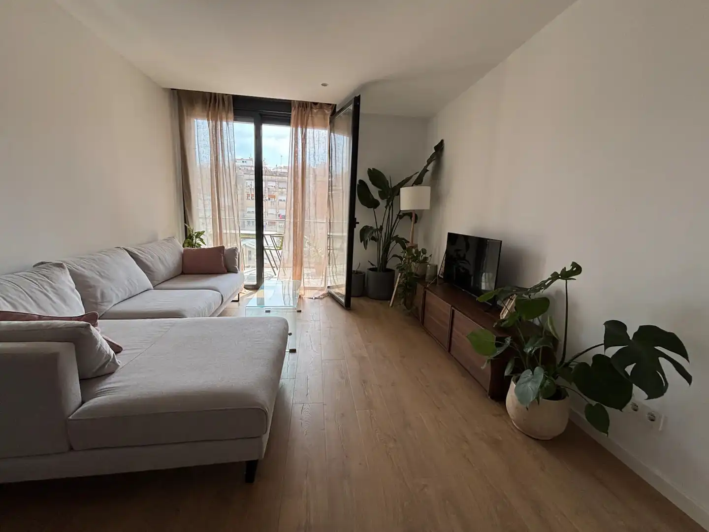 Sala d'estar de Pis de lloguer en Horta - Guinardó