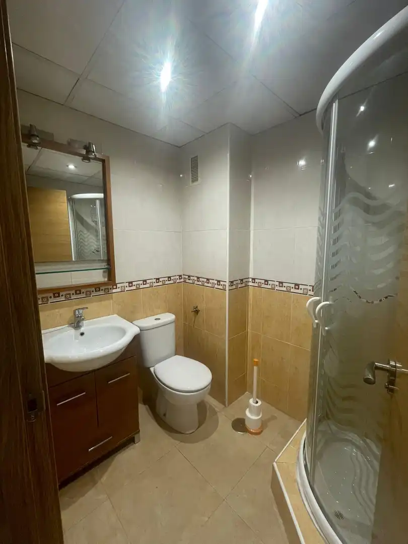 Bathroom of Flat for rent in Murcia  with Air Conditioner, Storage room and Furnished