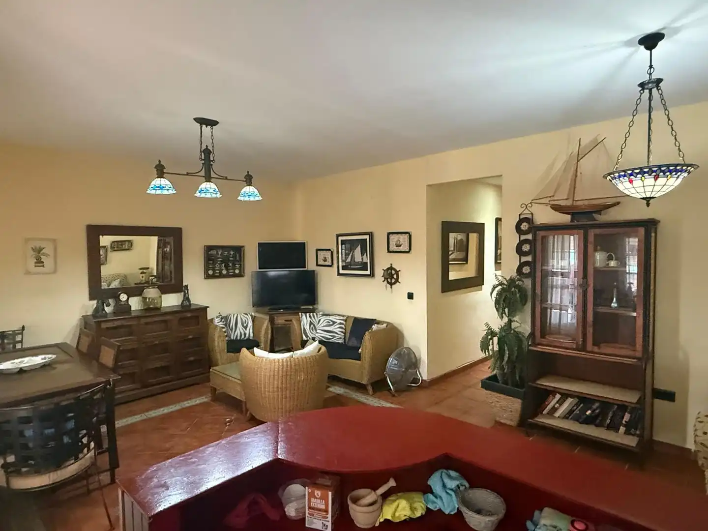 Wohnzimmer von Haus oder Chalet zum Verkauf in Almonte mit Terrasse