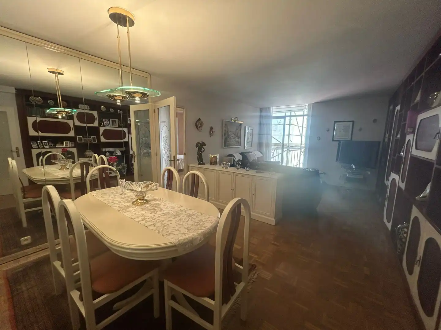 Esszimmer von Wohnung zum Verkauf in Barcelona mit Klimaanlage, Heizung und Möbliert