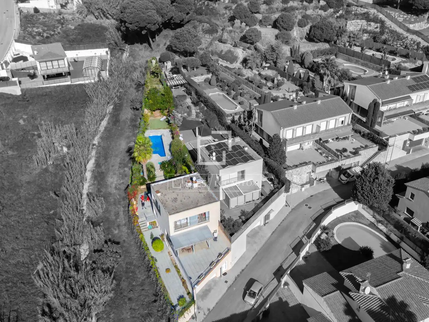 Vista exterior de Casa o xalet en venda en Lloret de Mar amb Aire condicionat, Calefacció i Jardí privat