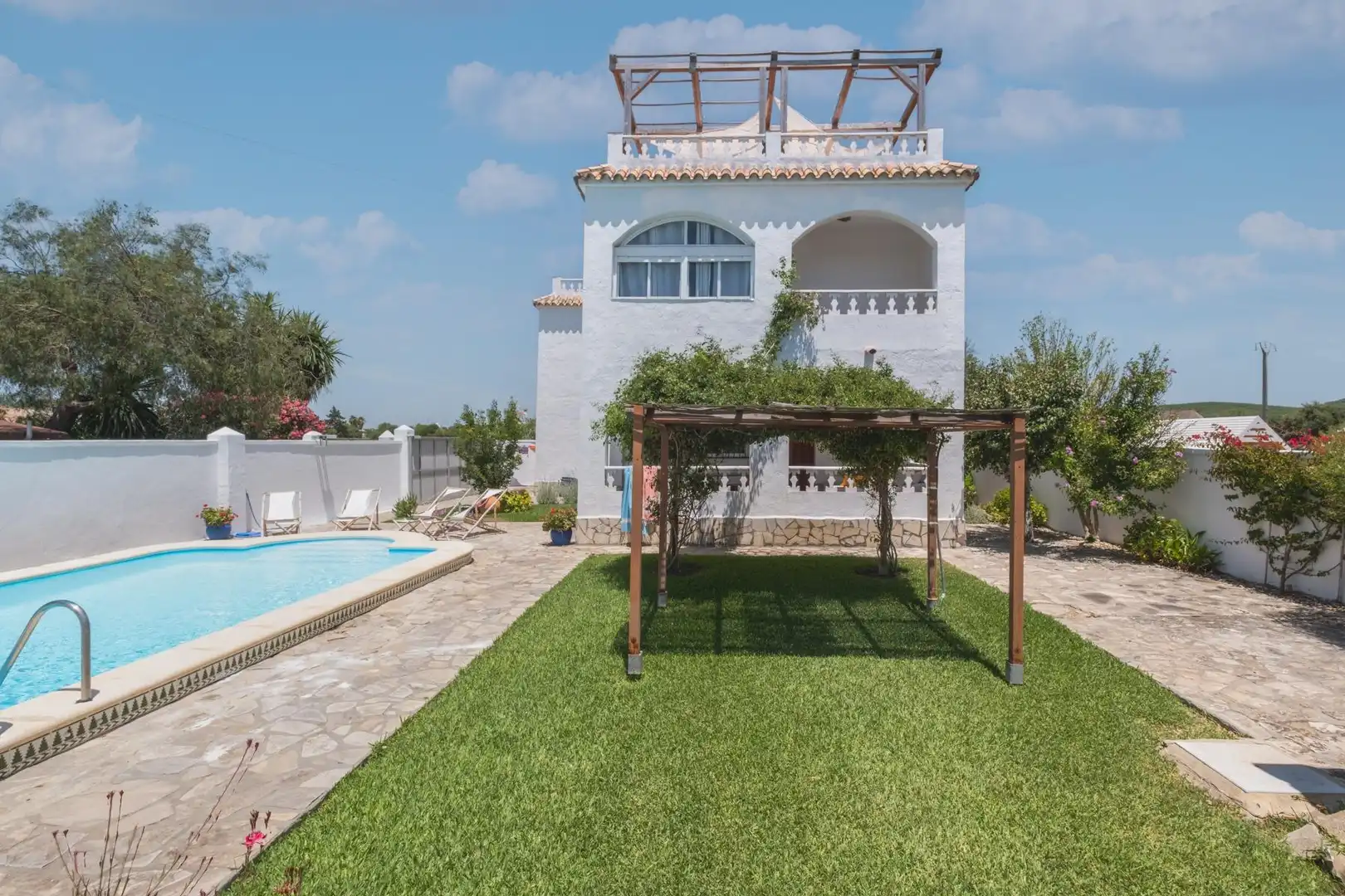 Exterior view of Country homes for sale in Barbate  with Private garden, Terrace and Storage room