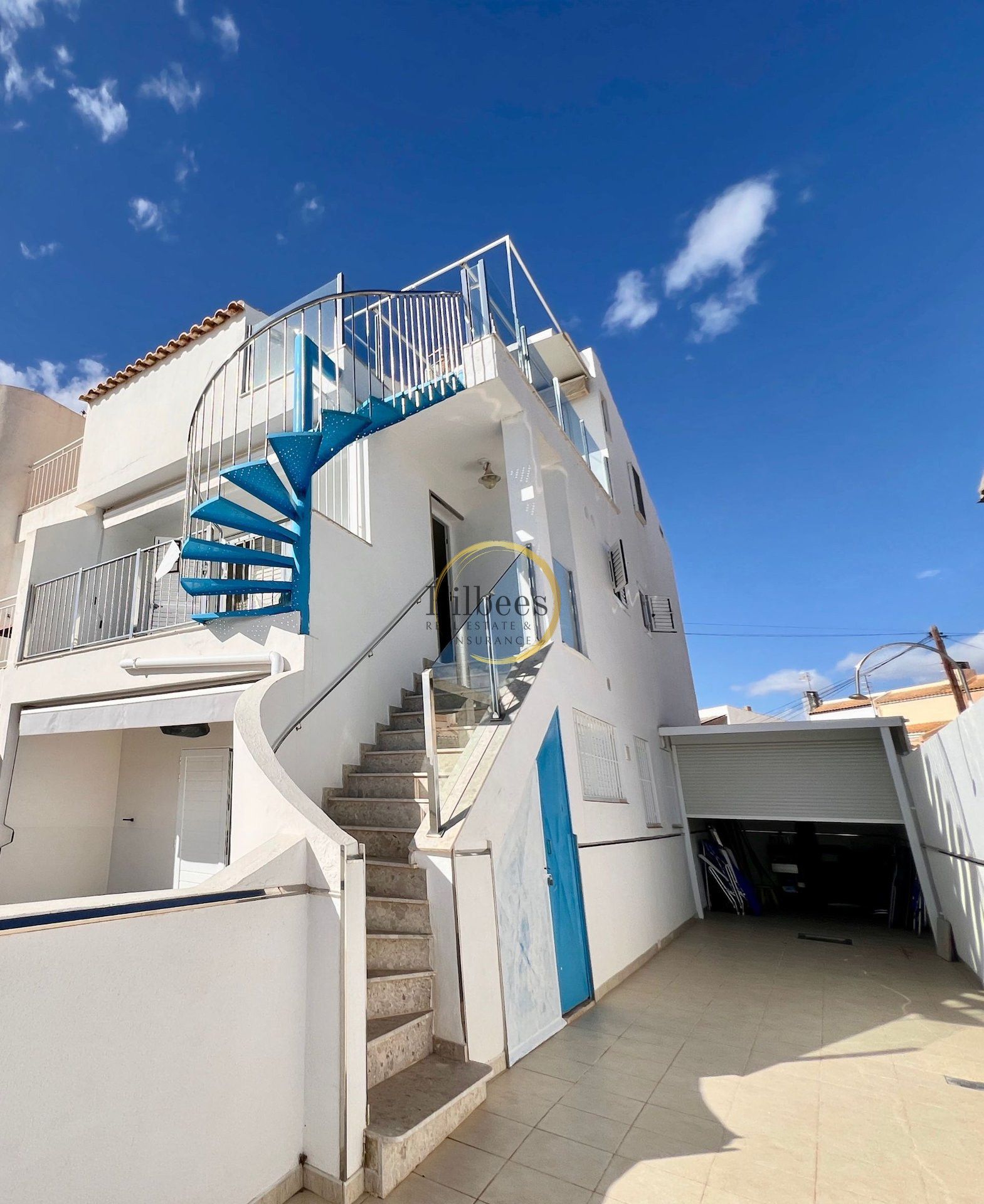 Exterior view of Duplex for sale in Mazarrón  with Air Conditioner, Heating and Furnished