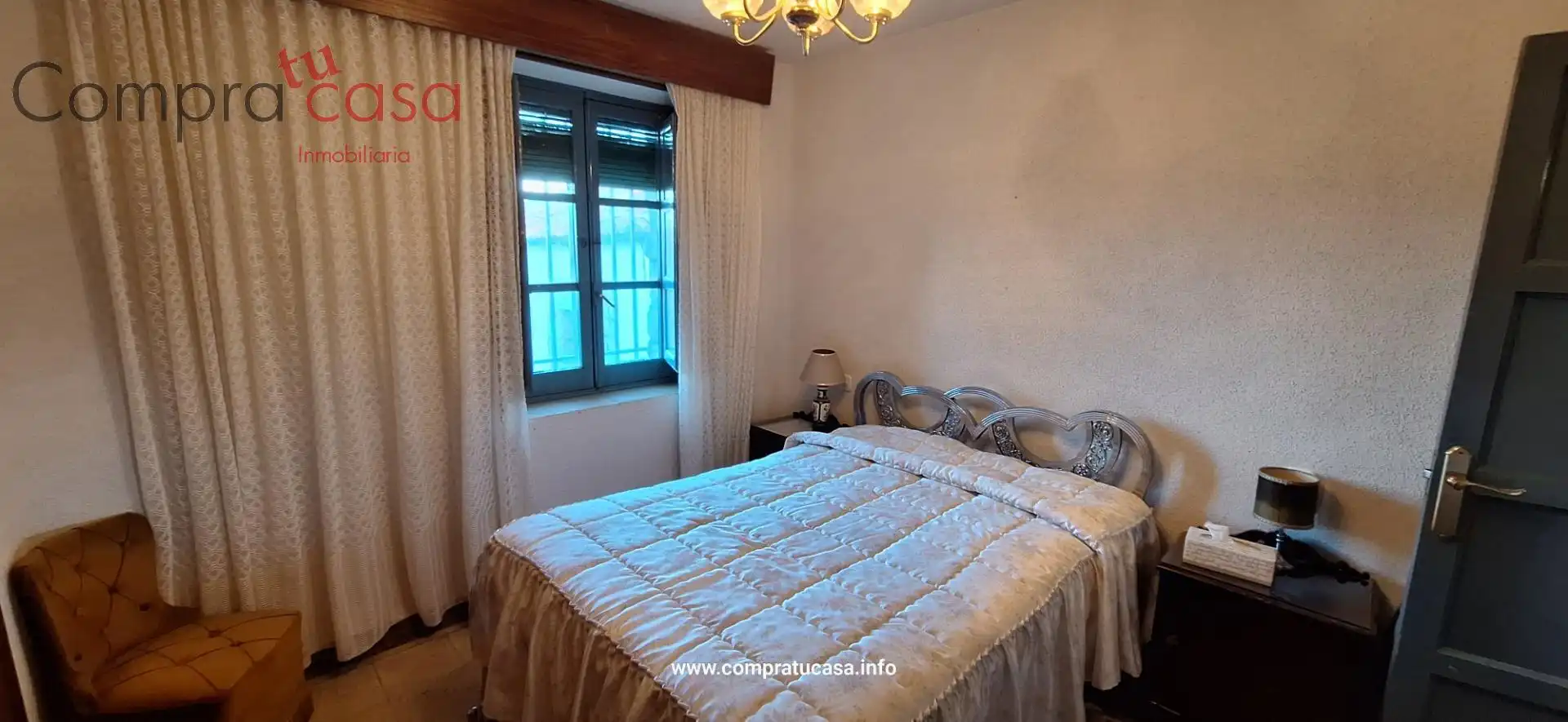 Bedroom of Houses for sale in Otero de Herreros  with Private garden, Storage room and Furnished