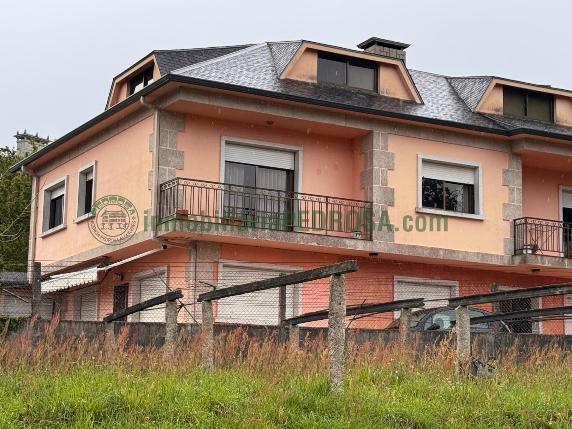 Vista exterior de Casa o chalet en venta en Poio con Calefacción, Jardín privado y Terraza