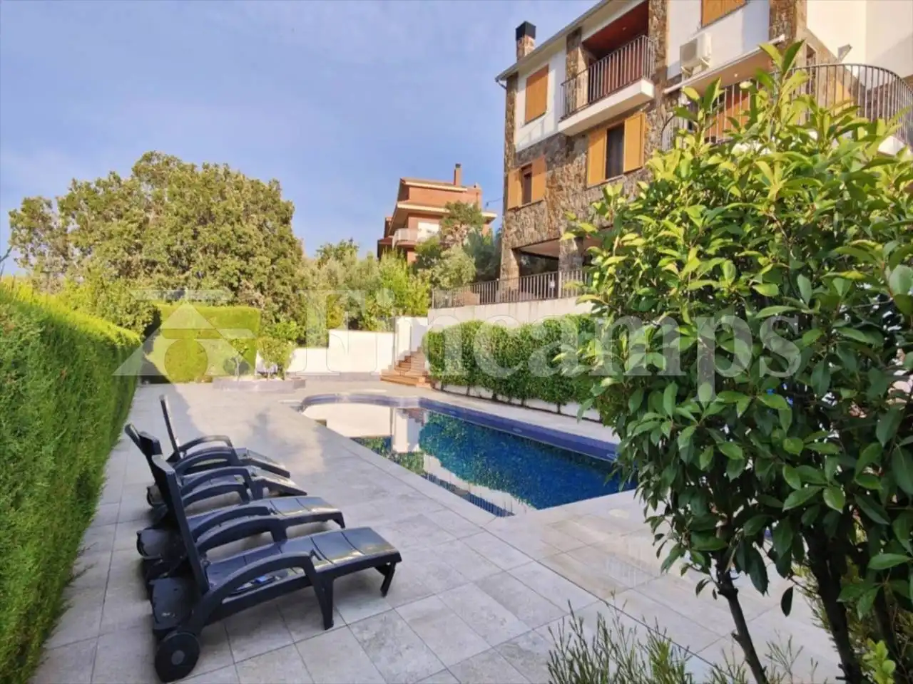 Piscina de Casa o chalet en venta en Castellar del Vallès con Calefacción, Jardín privado y Terraza
