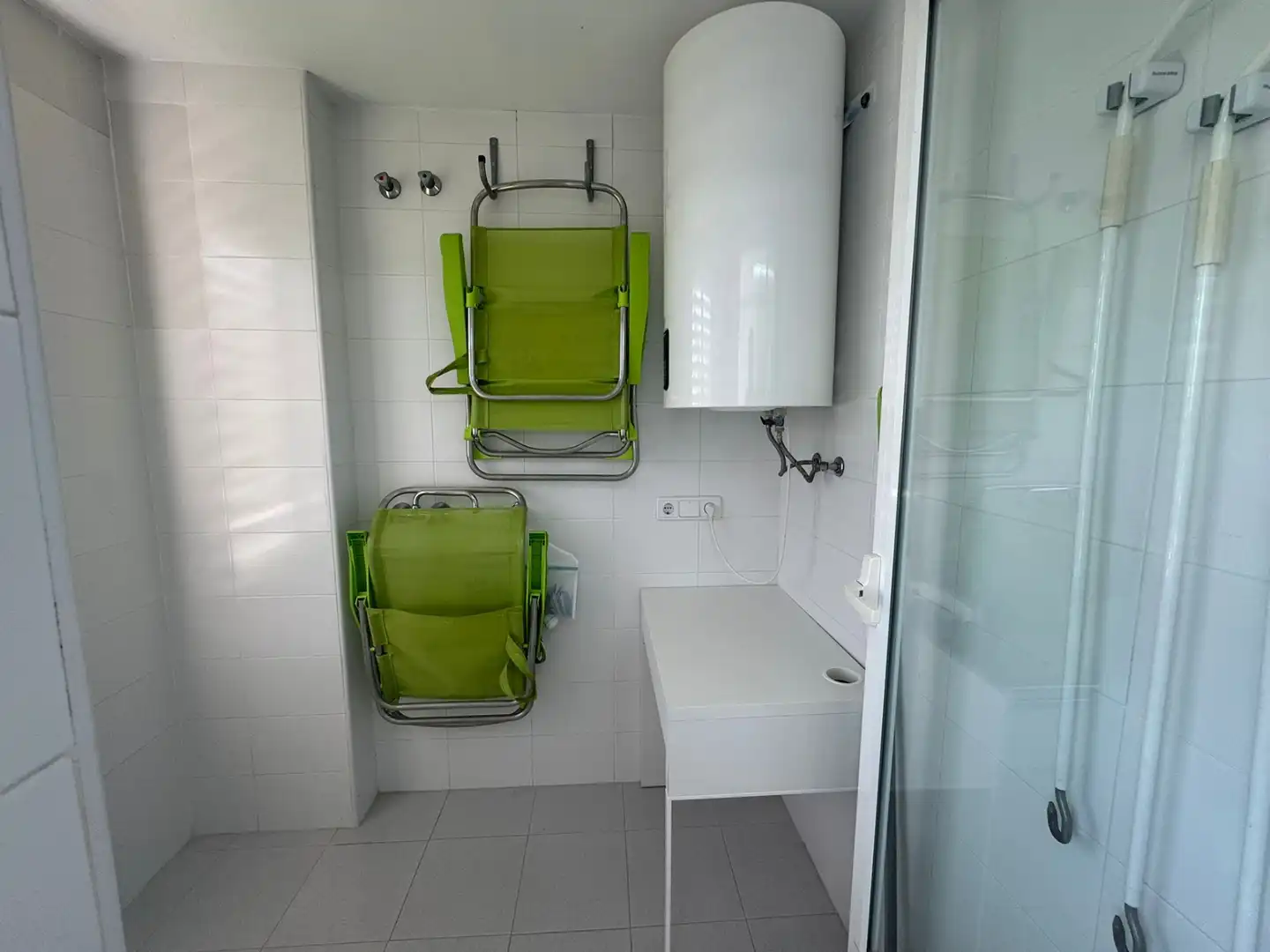 Badezimmer von Wohnungen zur Miete in El Campello mit Klimaanlage, Heizung und Terrasse
